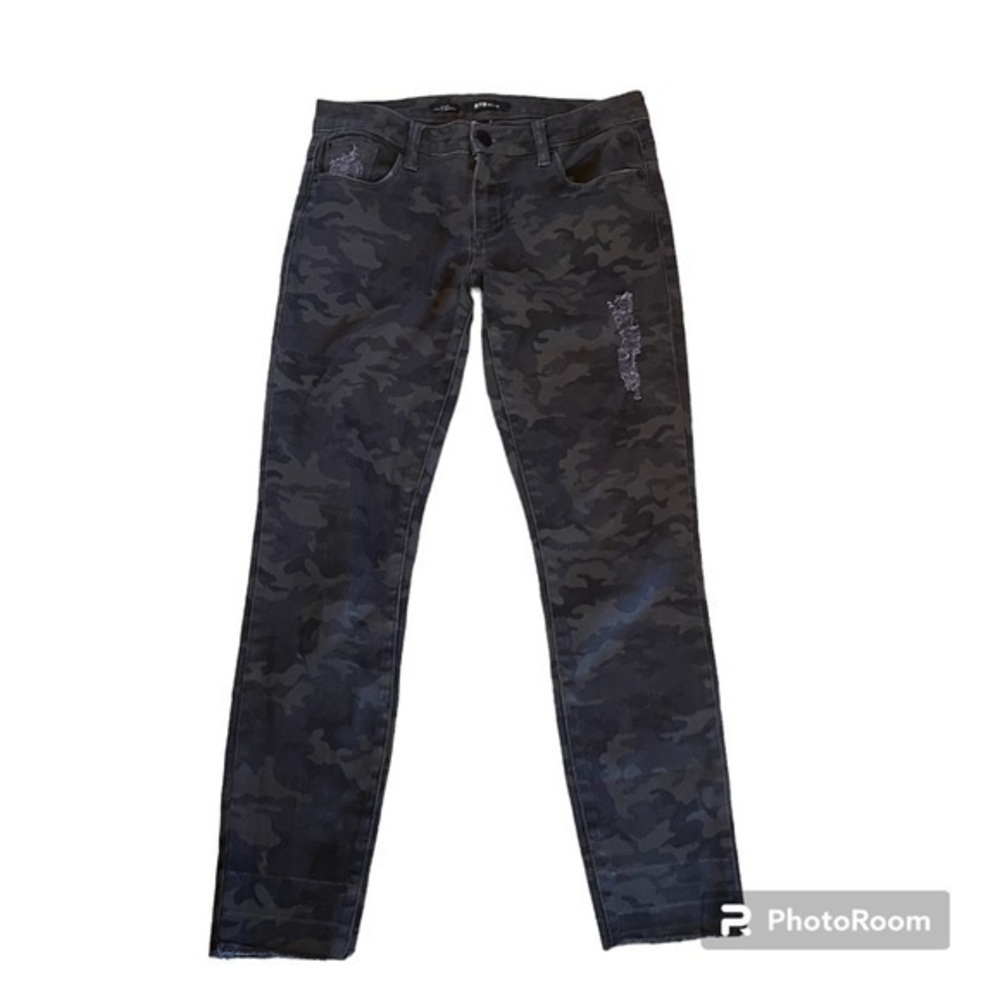 STS Blue black camo denim jeans
